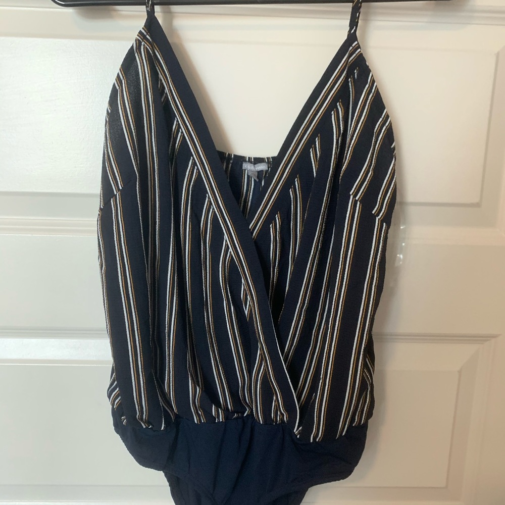 Striped Bodysuit